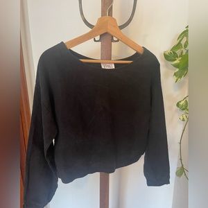 Jimi collection LINEN cropped top